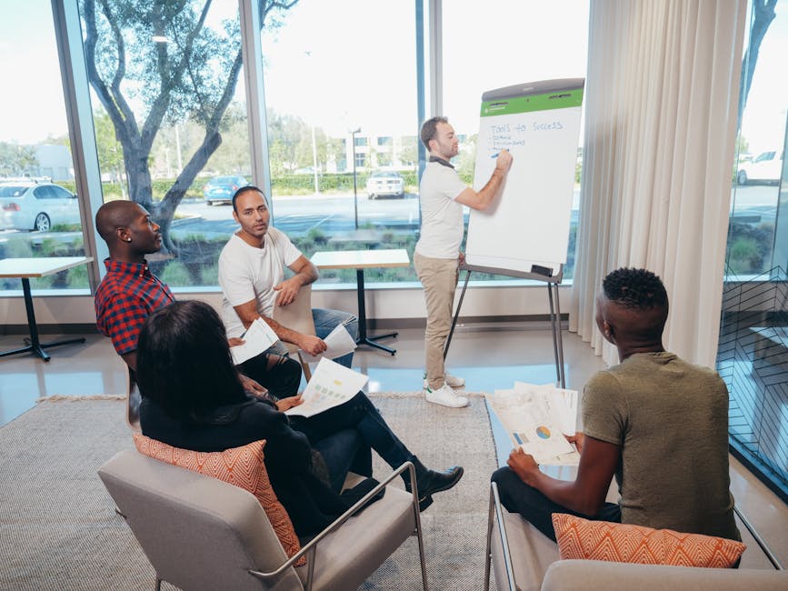 Facilitator leading a DISC training workshop