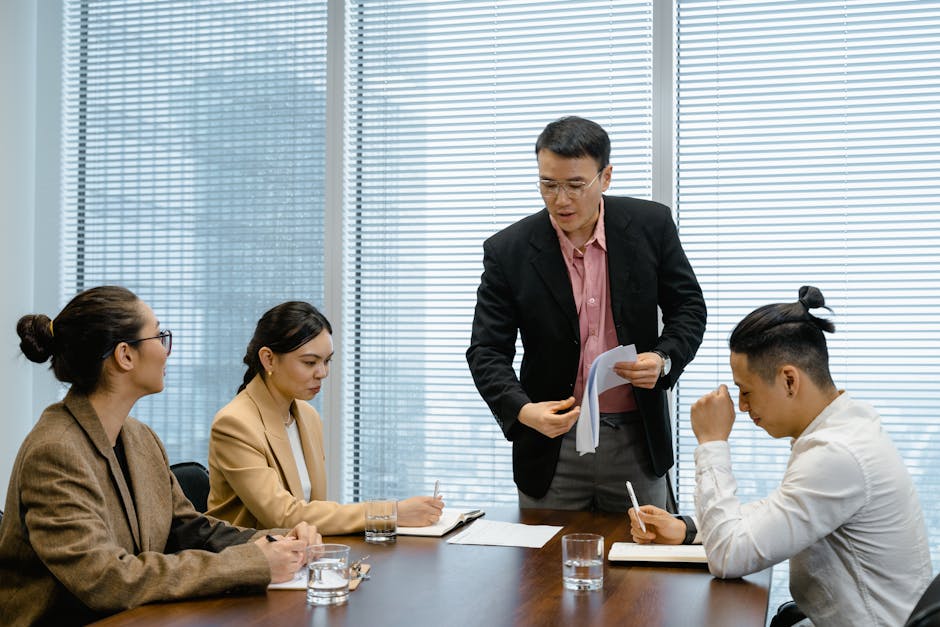 Facilitator leading a DISC training workshop
