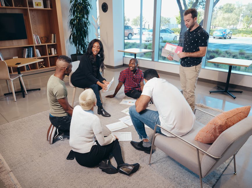 Facilitator leading a DISC training workshop