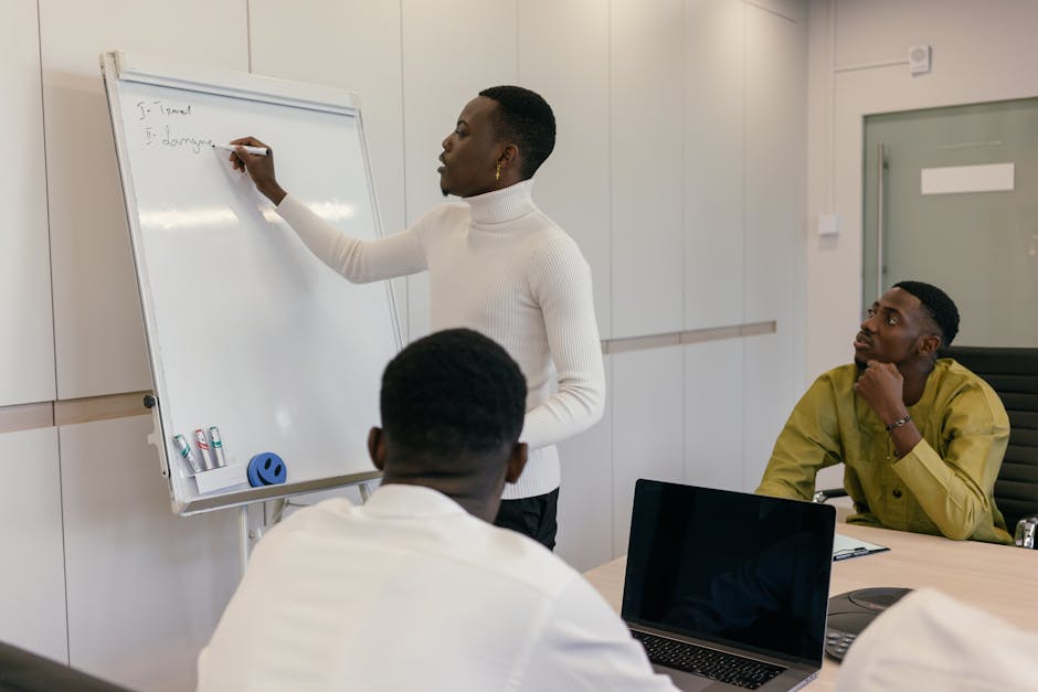 Facilitator leading a DISC training workshop