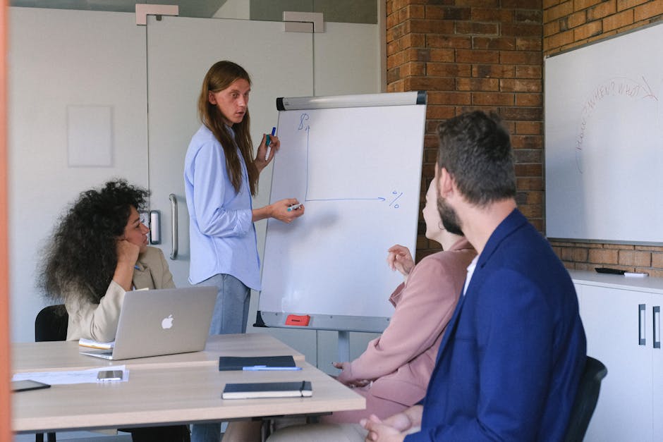 Facilitator leading a DISC training workshop
