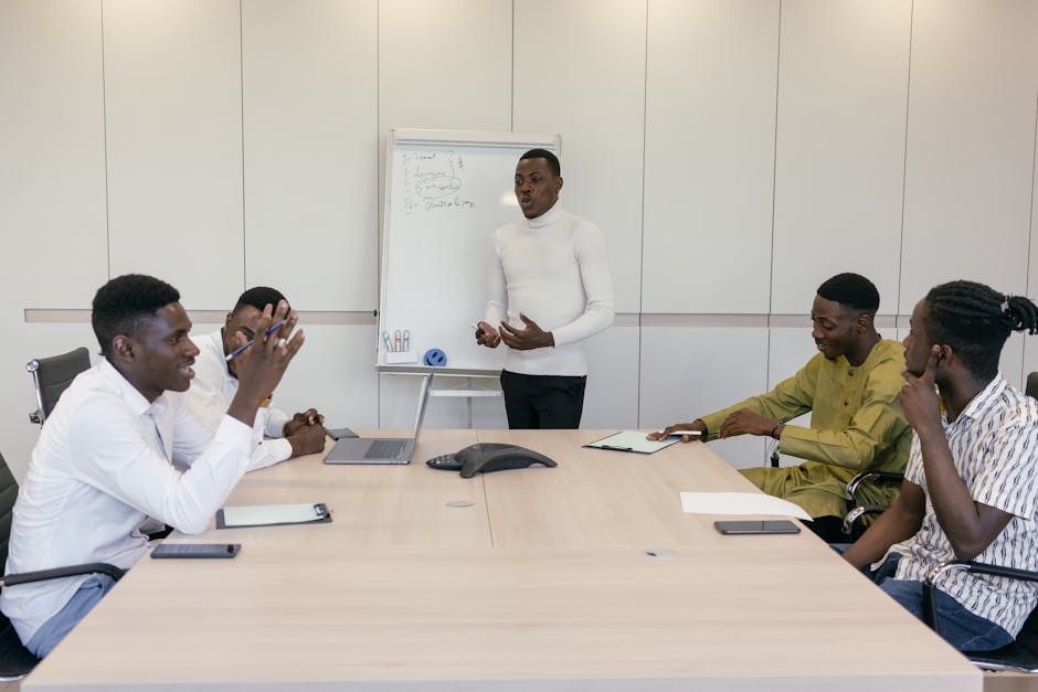 Facilitator leading a DISC training workshop