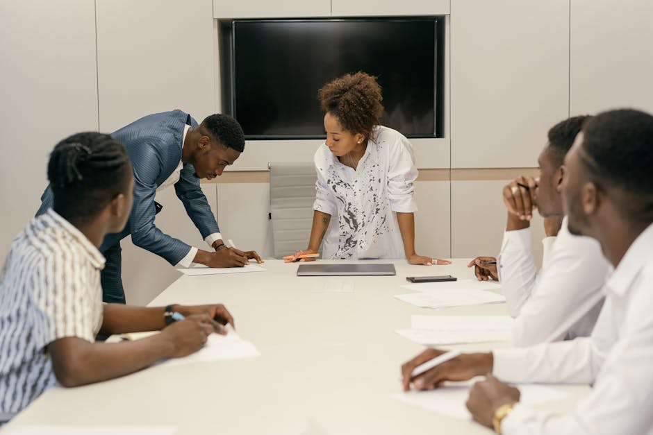 Facilitator leading a DISC training workshop