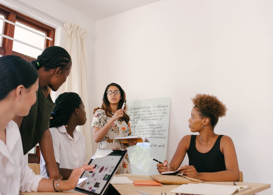 Facilitator leading a DISC training workshop