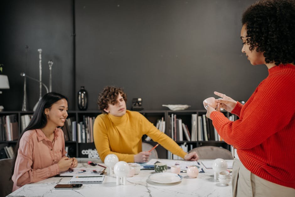 Facilitator leading a DISC training workshop