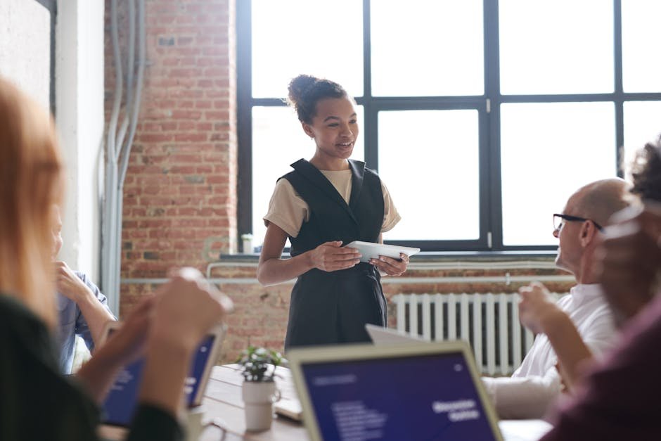 Facilitator leading a DISC training workshop